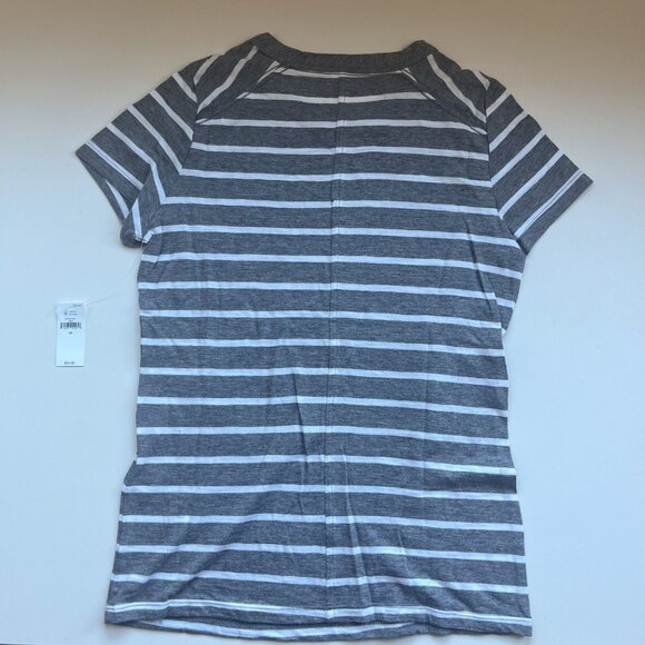 NWT Banana Republic Modal Blend Striped Tee (Women’s XS) - Picture 4 of 4